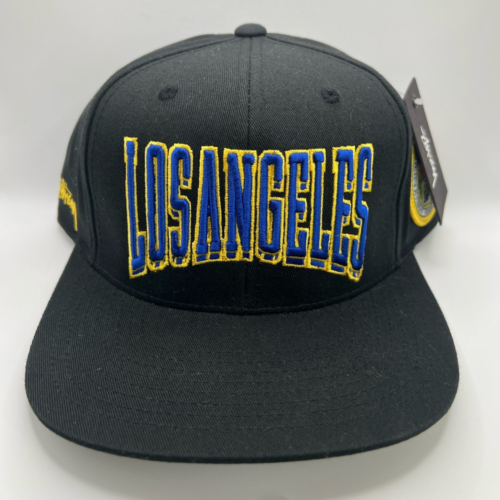 Stussy Los Angeles Rams style snapback hat